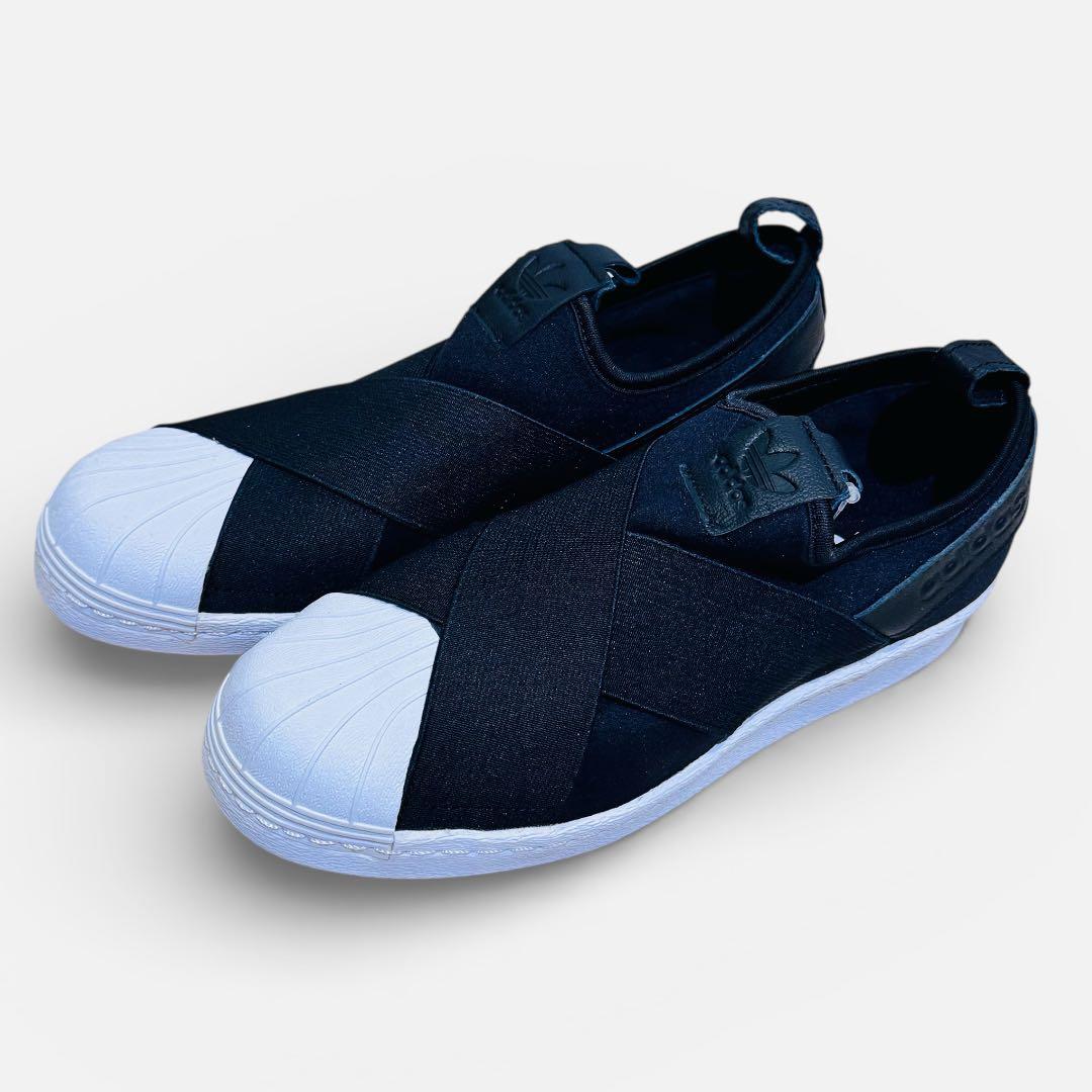 【新品タグ付】アディダス スーパースター スリッポン 24.5cm BZ0112