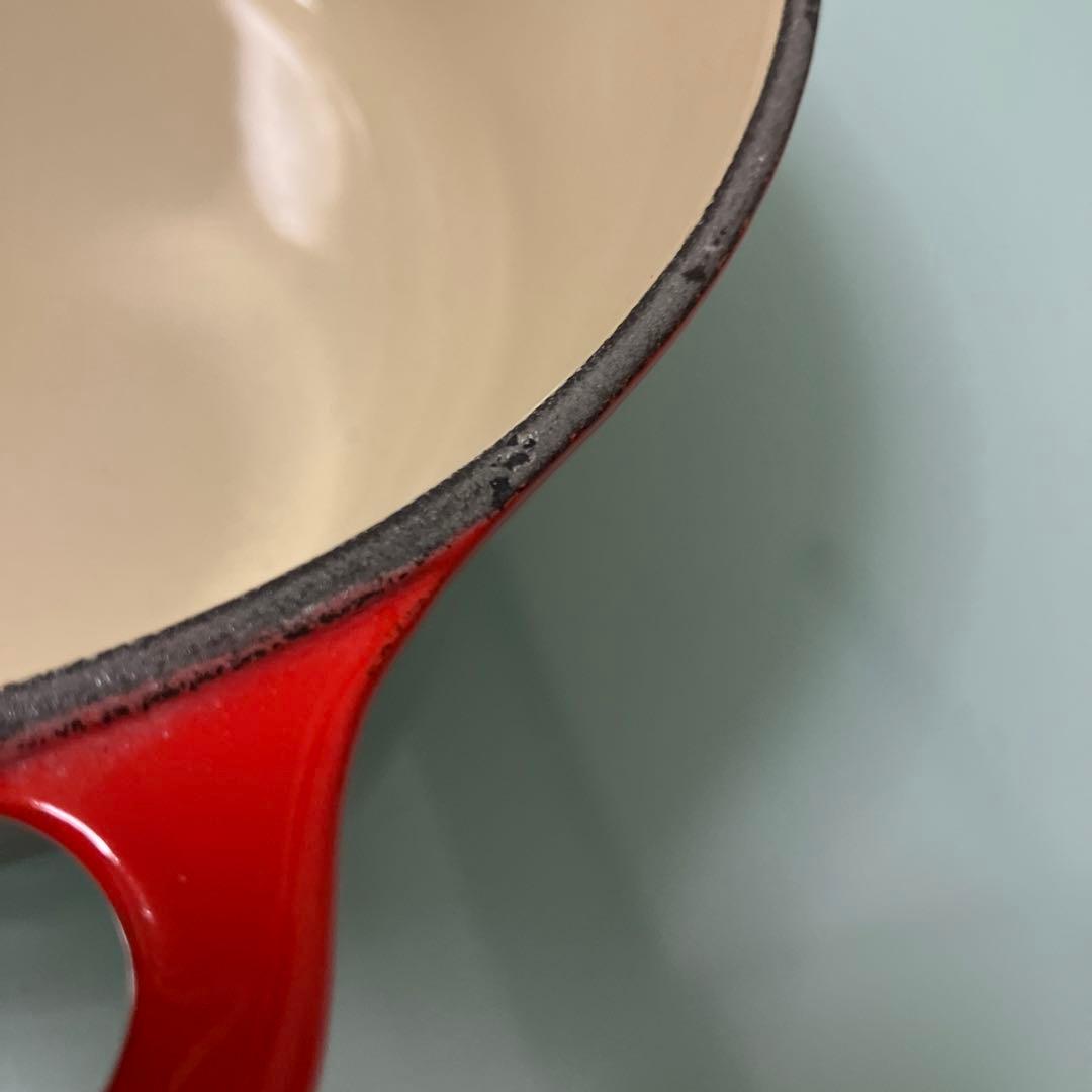 【新品未使用】ル・クルーゼ両手鍋　16cm 1.3ℓ