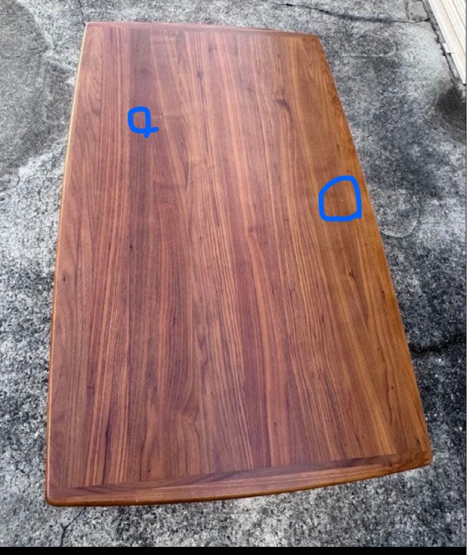 unico ノルド NORD ダイニングテーブル 北欧 ウォールナット材