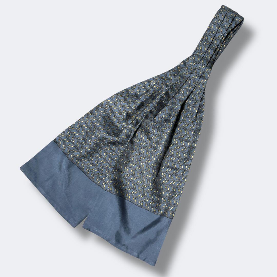 HERMÈS エルメス アスコットタイ シルク スカーフ