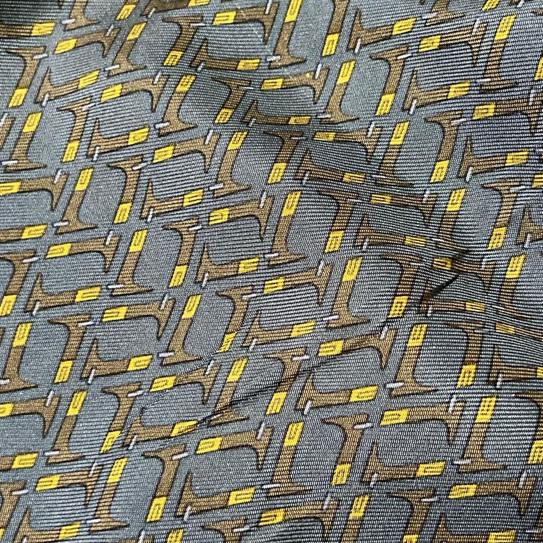 HERMÈS エルメス アスコットタイ シルク スカーフ