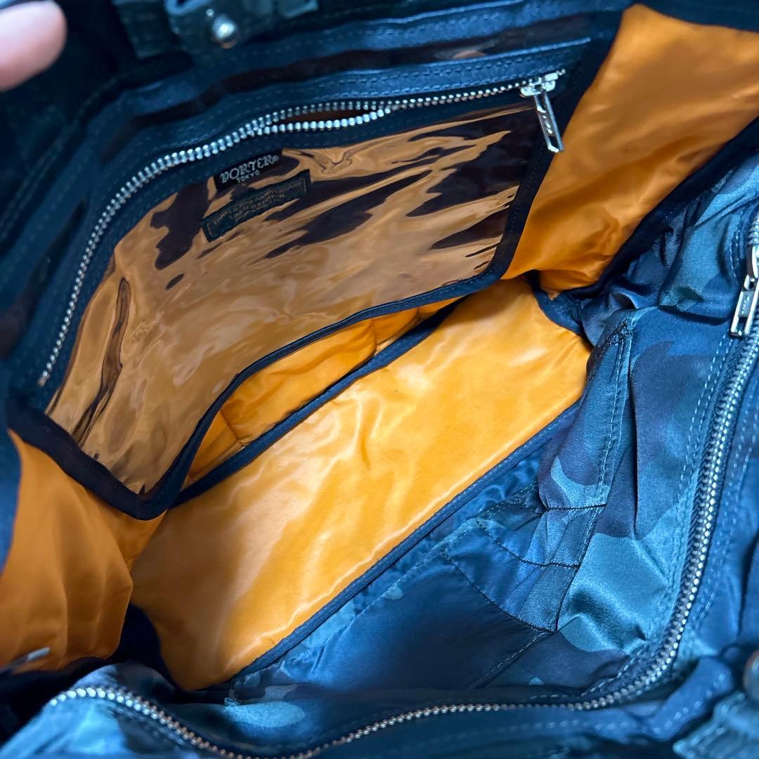 極美品 PORTER タンカー 30周年記念 カモフラ トートバッグ A4収納可