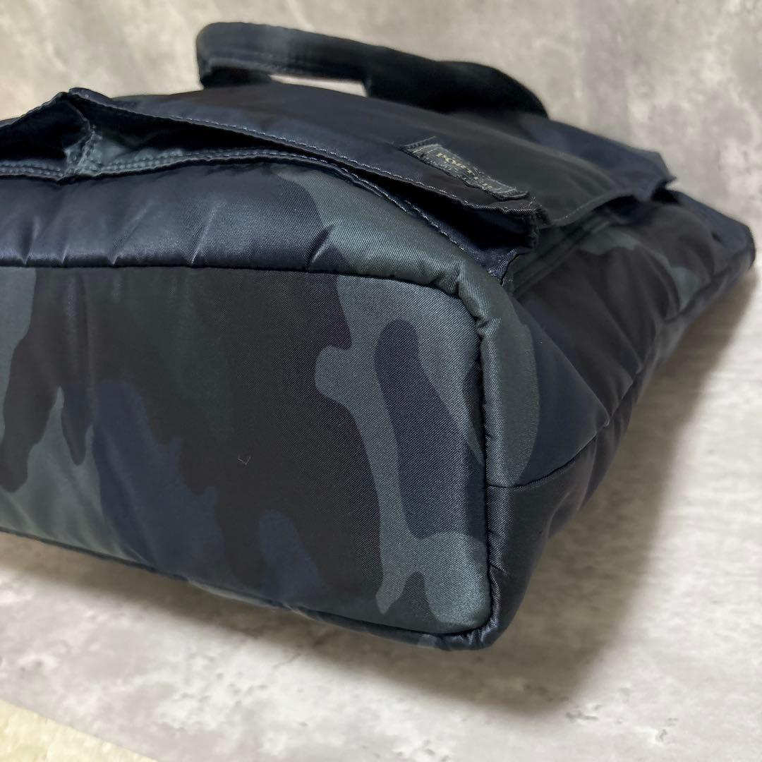 極美品 PORTER タンカー 30周年記念 カモフラ トートバッグ A4収納可