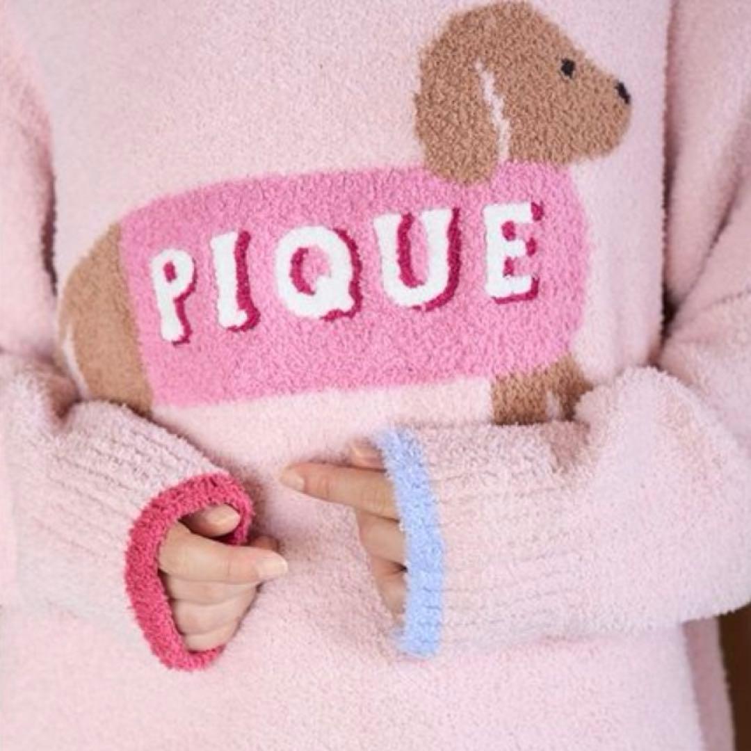 ジェラートピケ　ベビモコダックスフンドジャガードプルオーバー　新品タグ付き