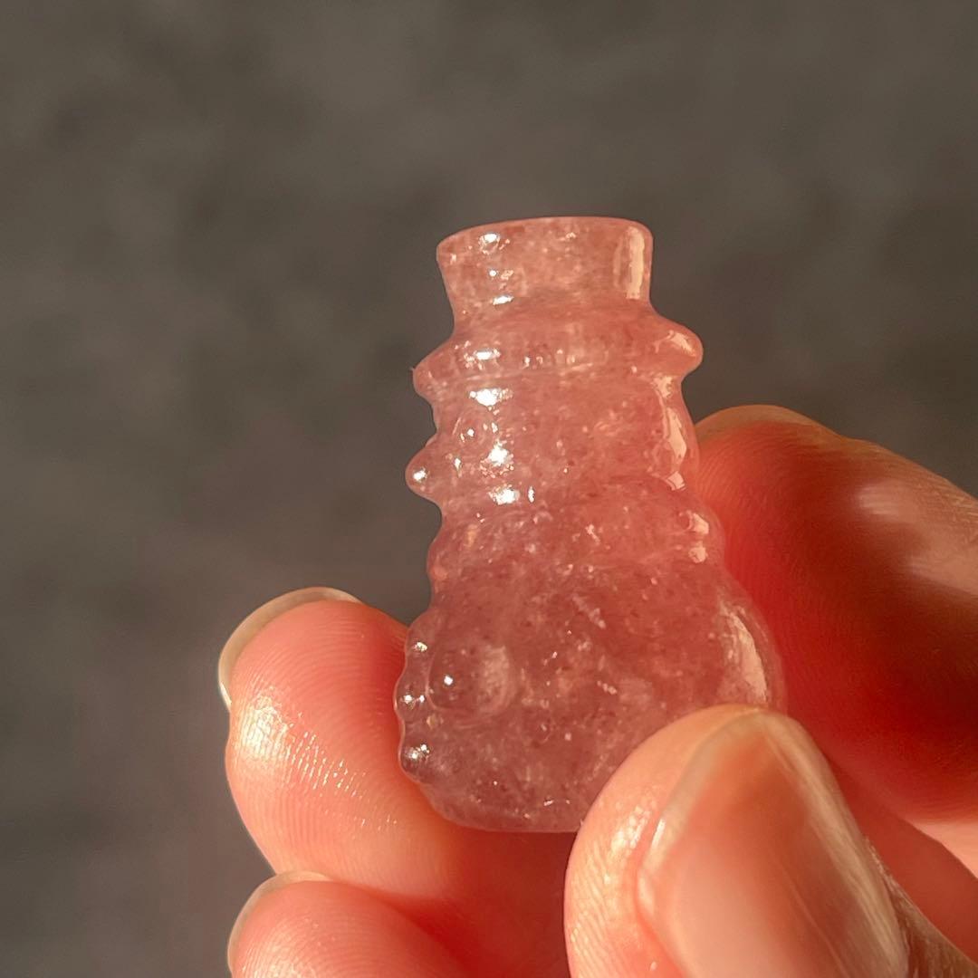 クリスマス お得セット ストロベリークォーツ ツリーアゲート ピンクコバルト