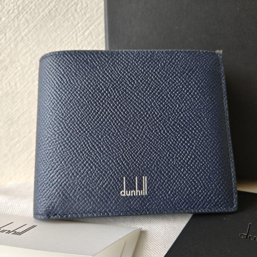 未使用級　ダンヒル dunhill 二つ折り財布 メンズ CADOGAN