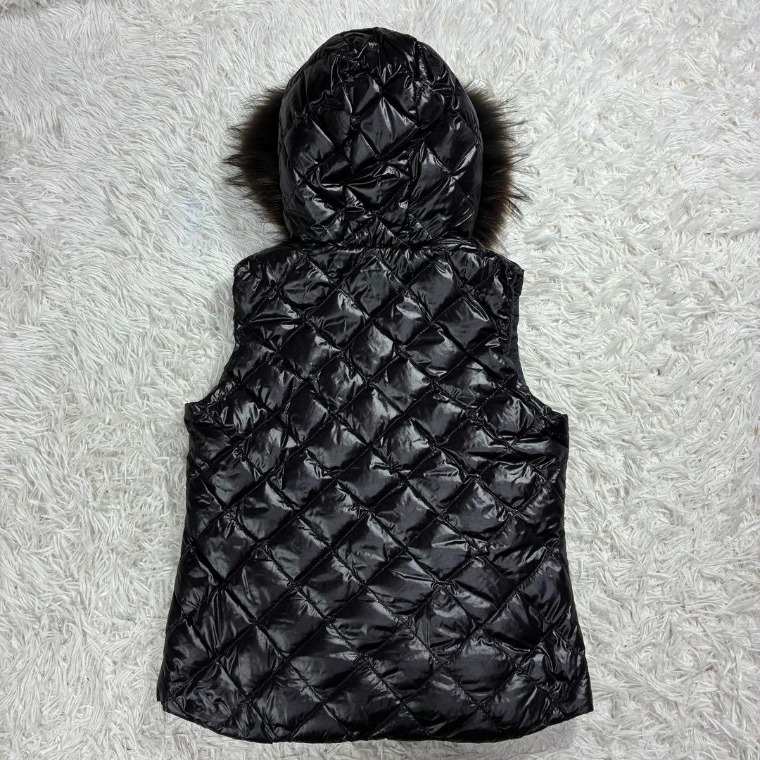 美品✨TATRASタトラス リバーシブル ファー付き ダウンベスト