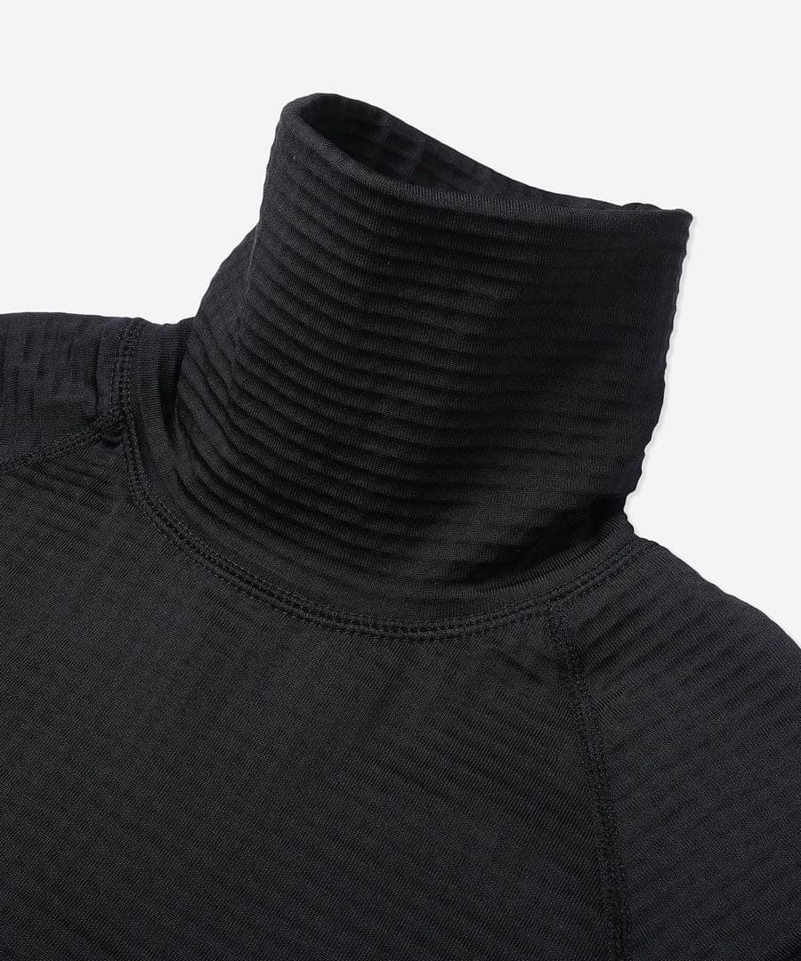 HURLEY ファントムワッフルインナー　ハイネック　メンズ