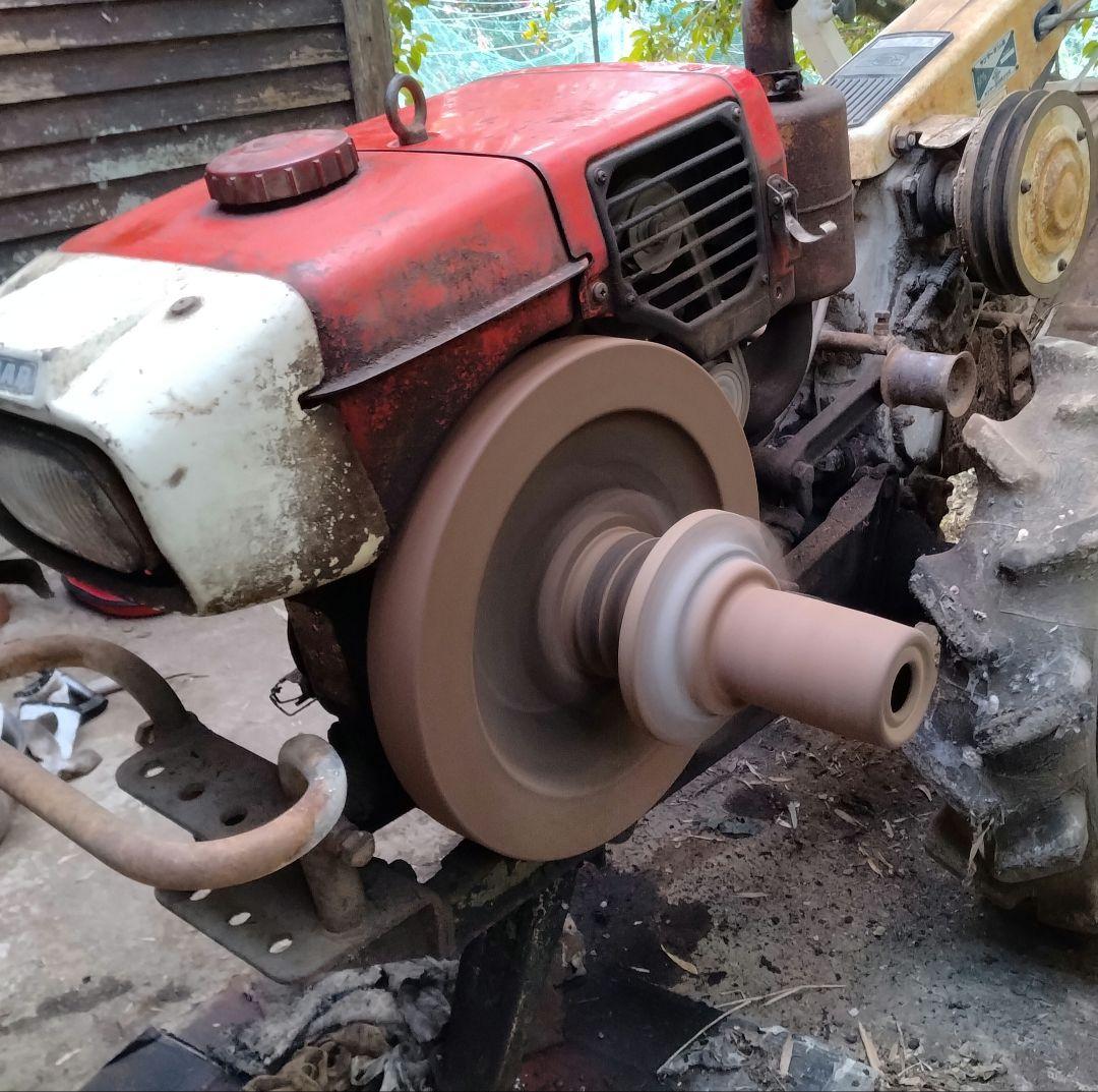 【始動OK ヤンマー】 耕耘機 歩行型 YC70 ディーゼルエンジン　昭和４６？