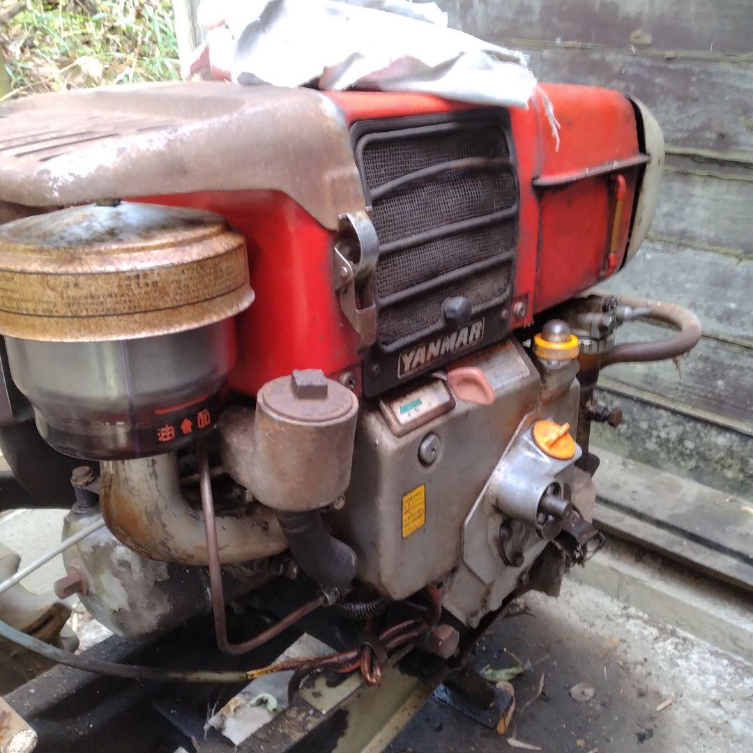 【始動OK ヤンマー】 耕耘機 歩行型 YC70 ディーゼルエンジン　昭和４６？