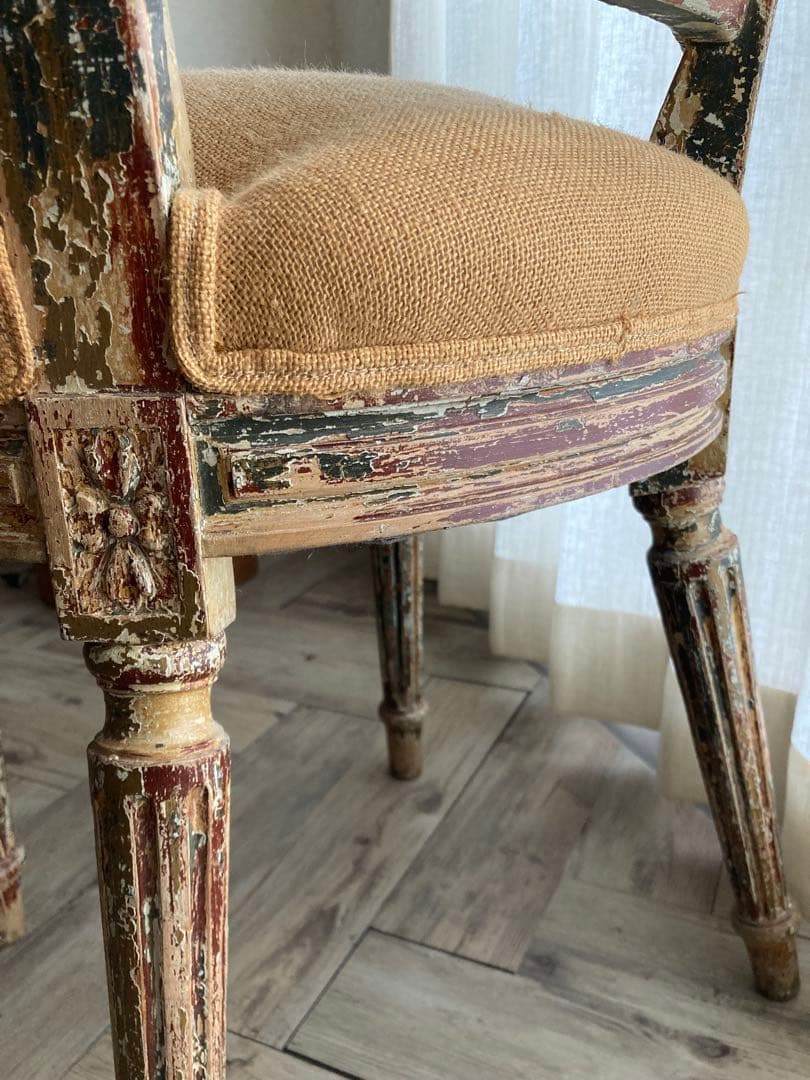 フランスアンティーク　18世紀椅子