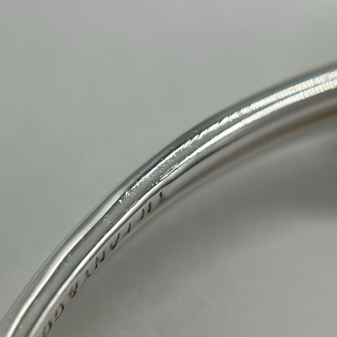ティファニー TIFFANY ダブルフックアンドアイ バングル コンビ