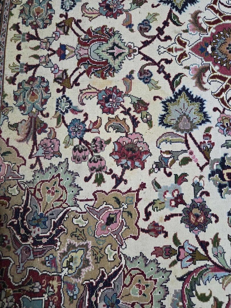 ペルシャ絨毯　手織り