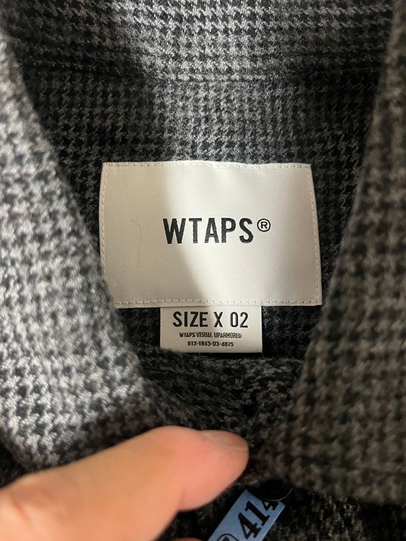 WTAPS チェック柄 長袖シャツ サイズX 02