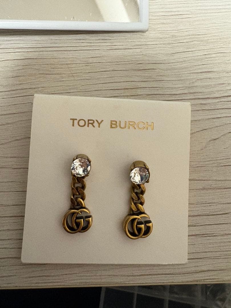 専用‼️GUCCI GGロゴ ゴールドトーン ピアス