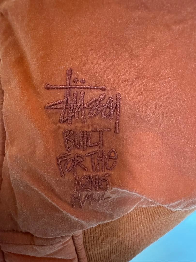 Stussy ボンバージャケット Mサイズ オレンジ