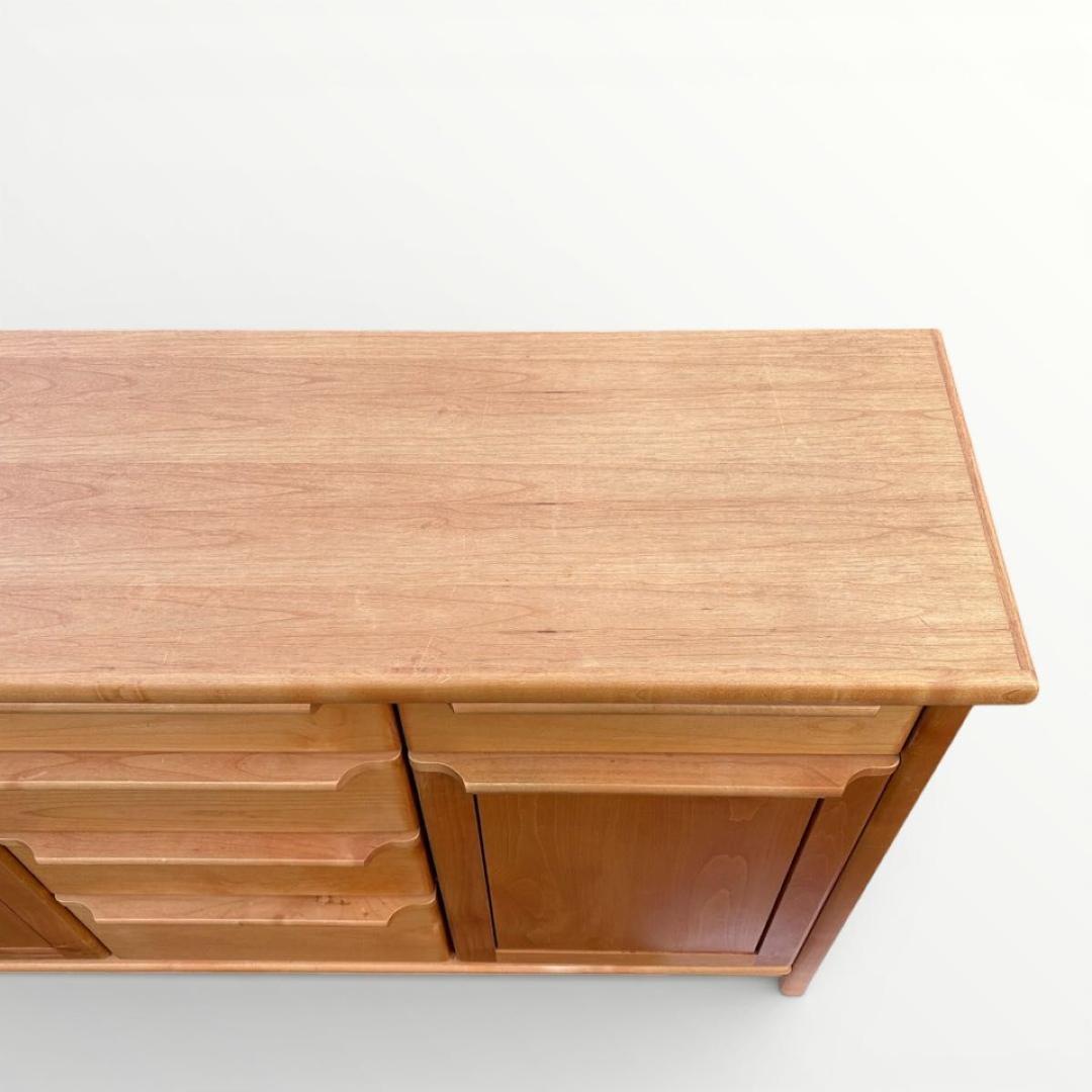 橋詰家具 サイドボード チェスト キャビネット 天然木 北欧デザイン 高級家具