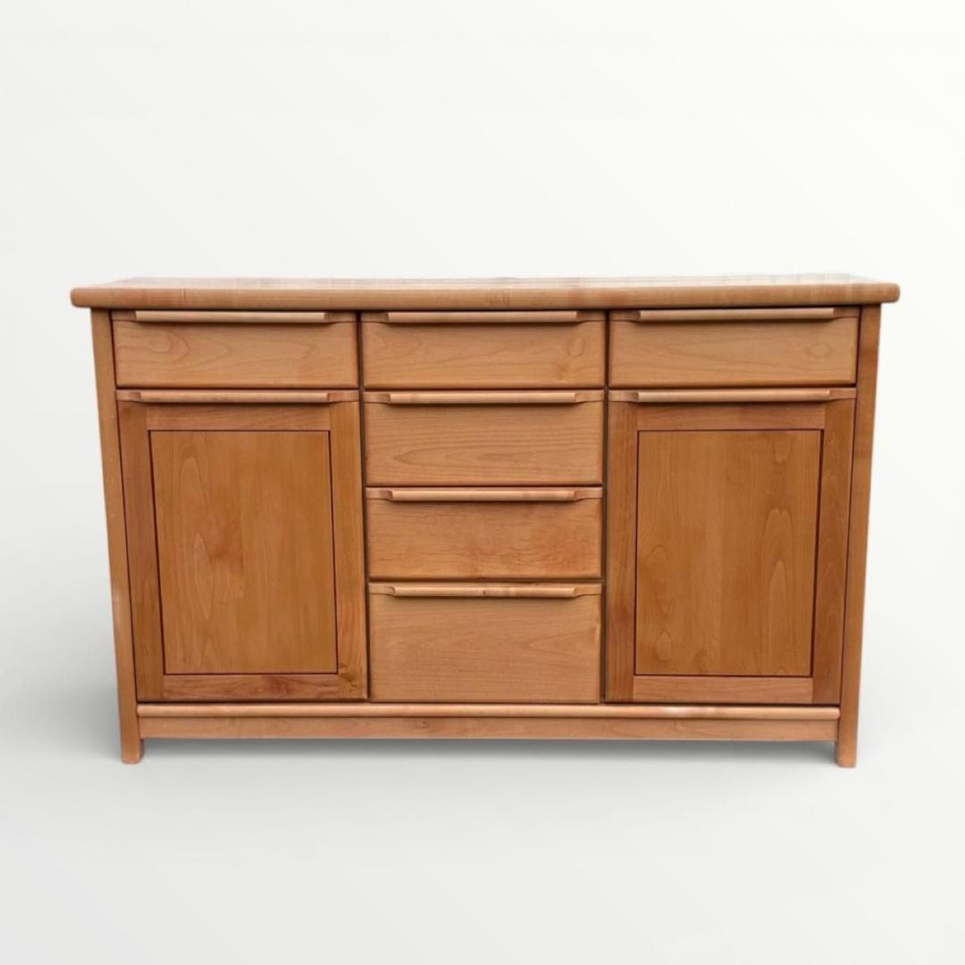 橋詰家具 サイドボード チェスト キャビネット 天然木 北欧デザイン 高級家具