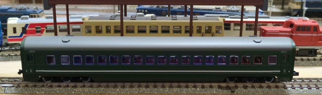 鉄道模型 満州鉄道 パシナ12 燈火管制改造 あじあ号 8両セット