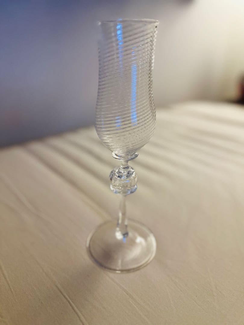 関野 亮さん　ガラスのゴブレット