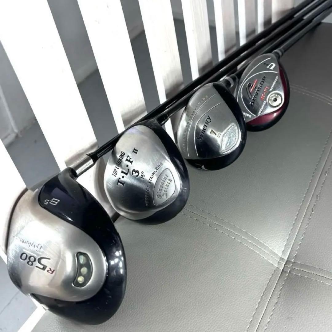 本格派 メンズゴルフクラブ 本 フルセット ゴルフセット お試しセット 豪華