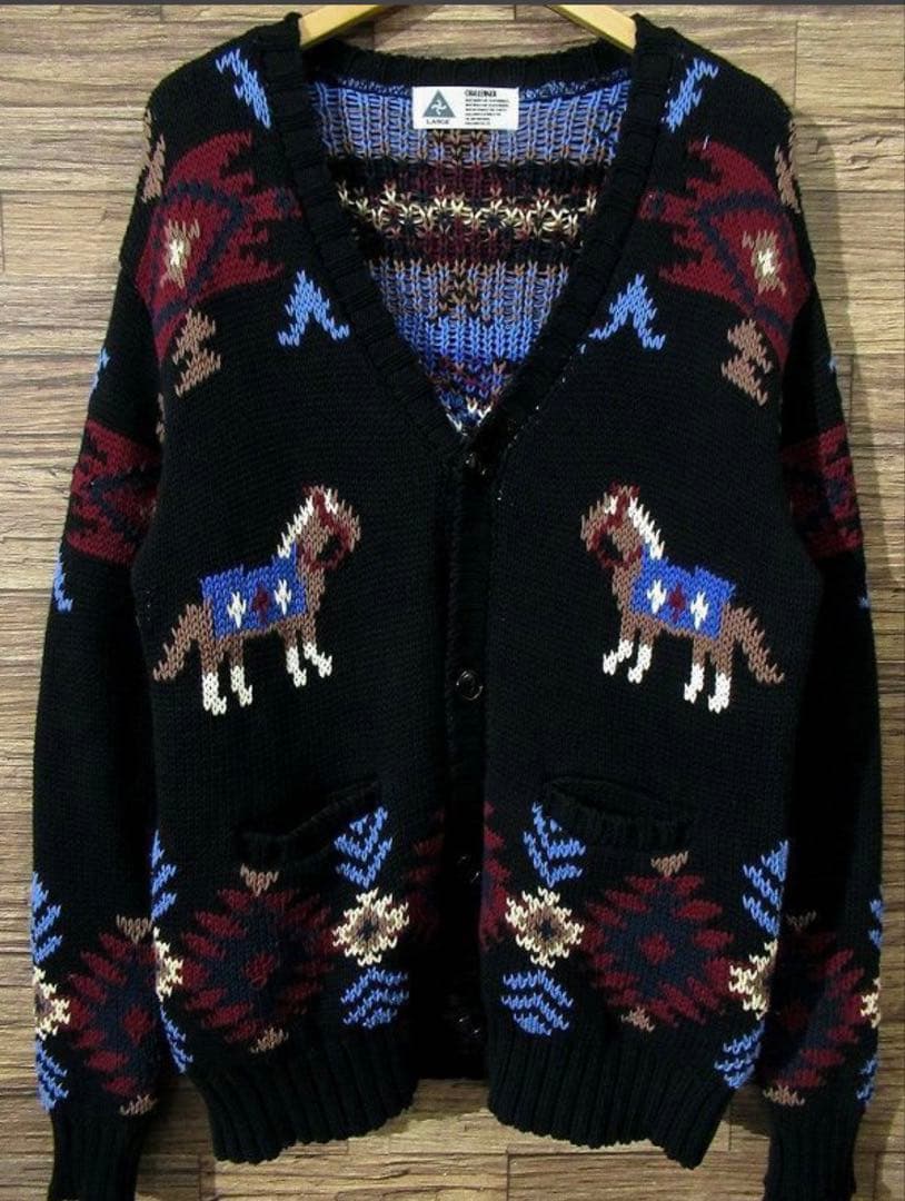 y*0様 CHALLENGER チャレンジャー ネイティブ コットン カーディガ