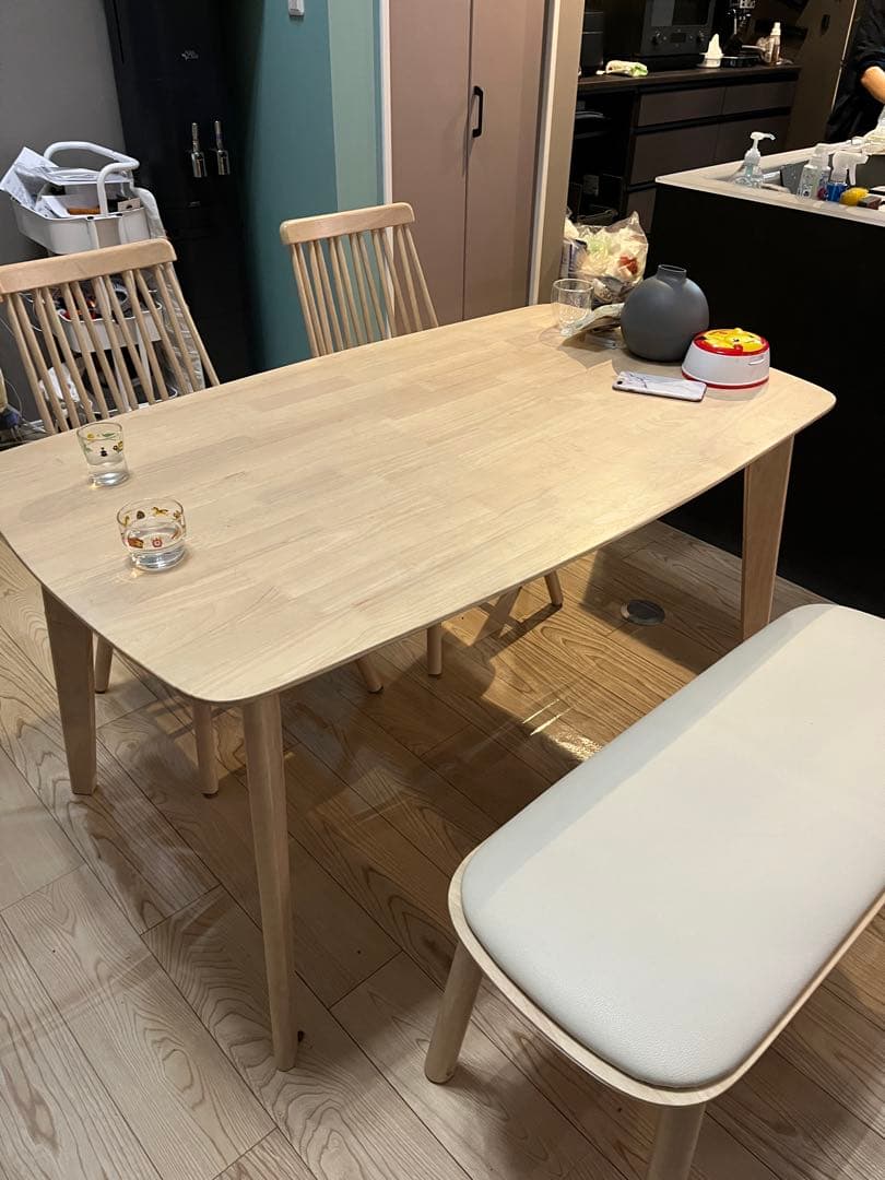 ダイニングテーブルセット　マナベ家具