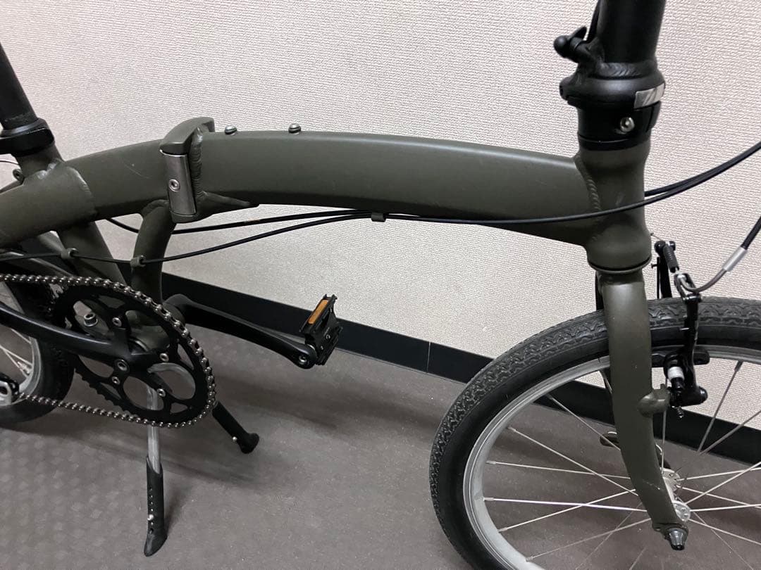 DAHON mu 8速　自家塗装