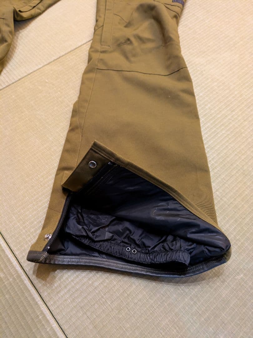 きみこ　ボルコム パープルジャケットとカーキパンツセット