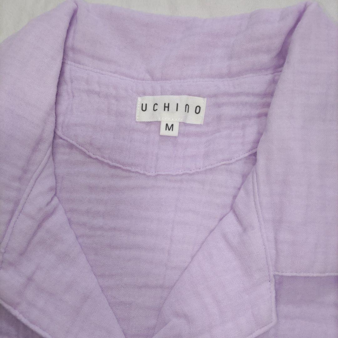 新品　UCHINO　ウチノ　長袖　パジャマ　パープル　レディース　Mサイズ