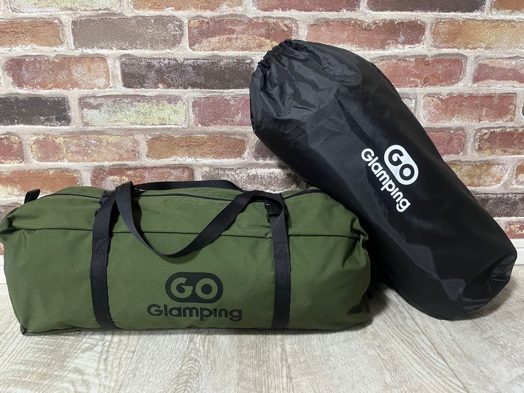 【未使用・2点セット】GO Glamping コットテント＋専用フライシート