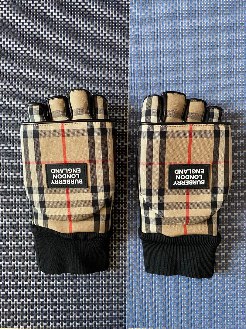 R*o様 Burberry Londonチェック柄 2wayグローブ