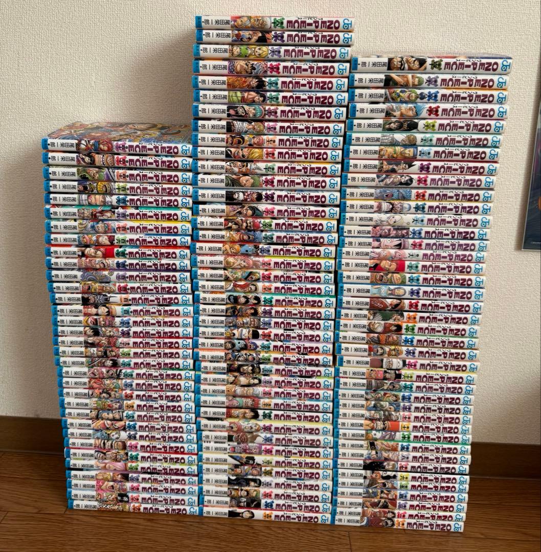 最新巻まで ワンピース全巻1〜113巻＋おまけ1冊 尾田栄一郎 送料無料