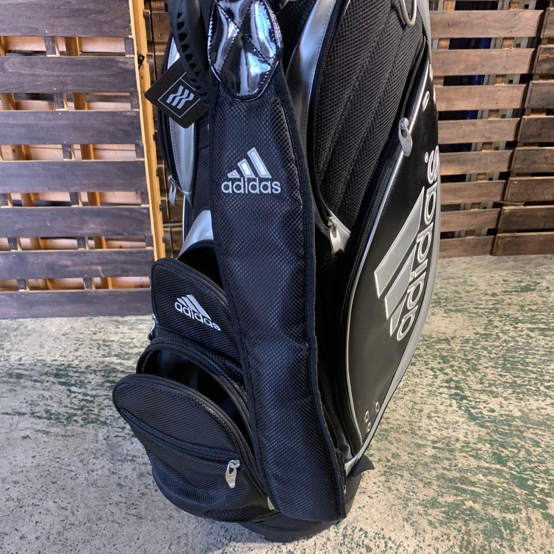 I084 adidas アディダス キャディバッグ ゴルフバッグ