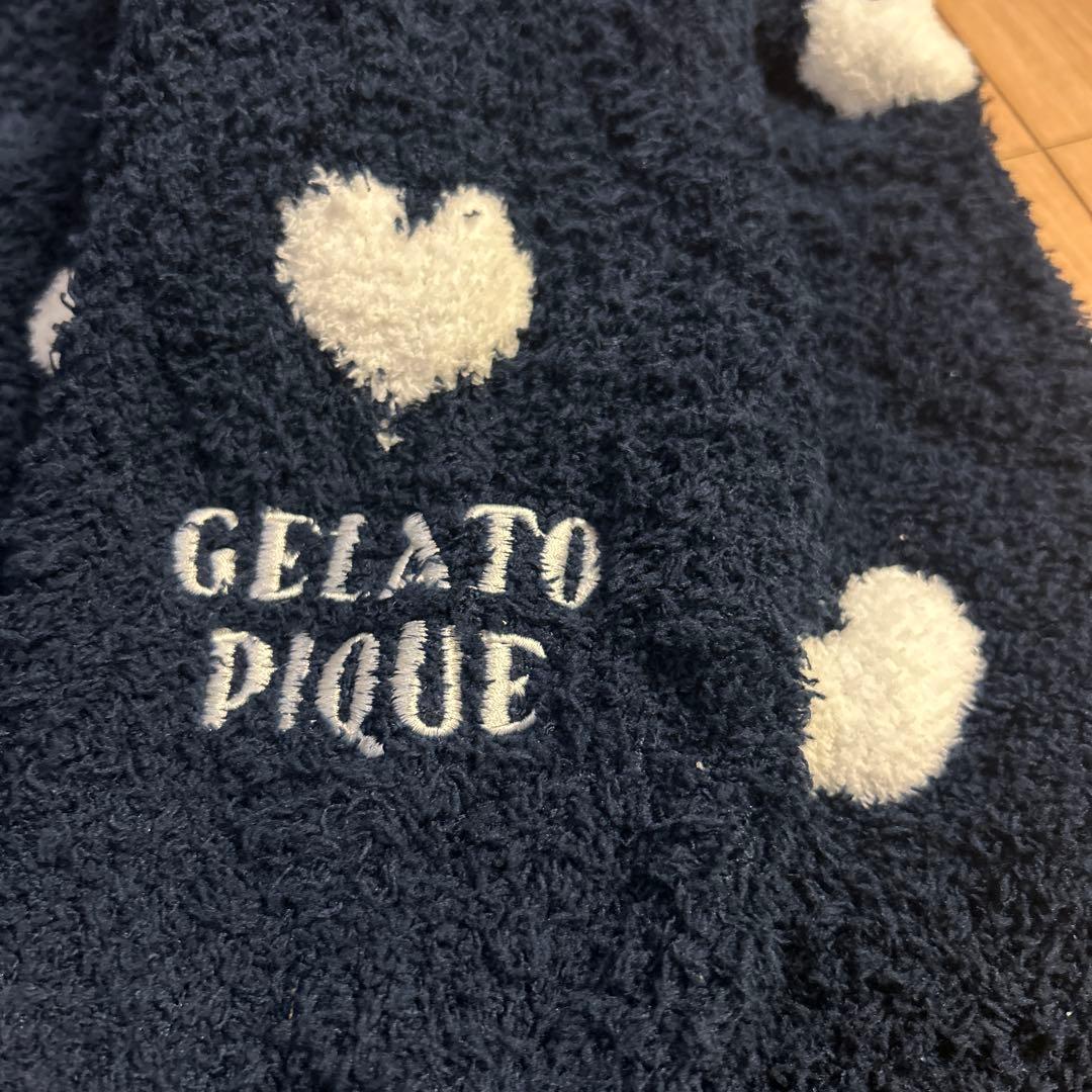 GELATO PIQUE ハート柄 ルームウェア 上下セット