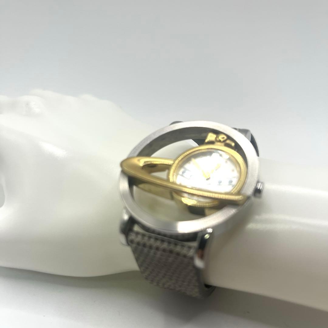 【希少】　新品電池　ヴィヴィアンウエストウッド　サークルオーヴ　シルバー