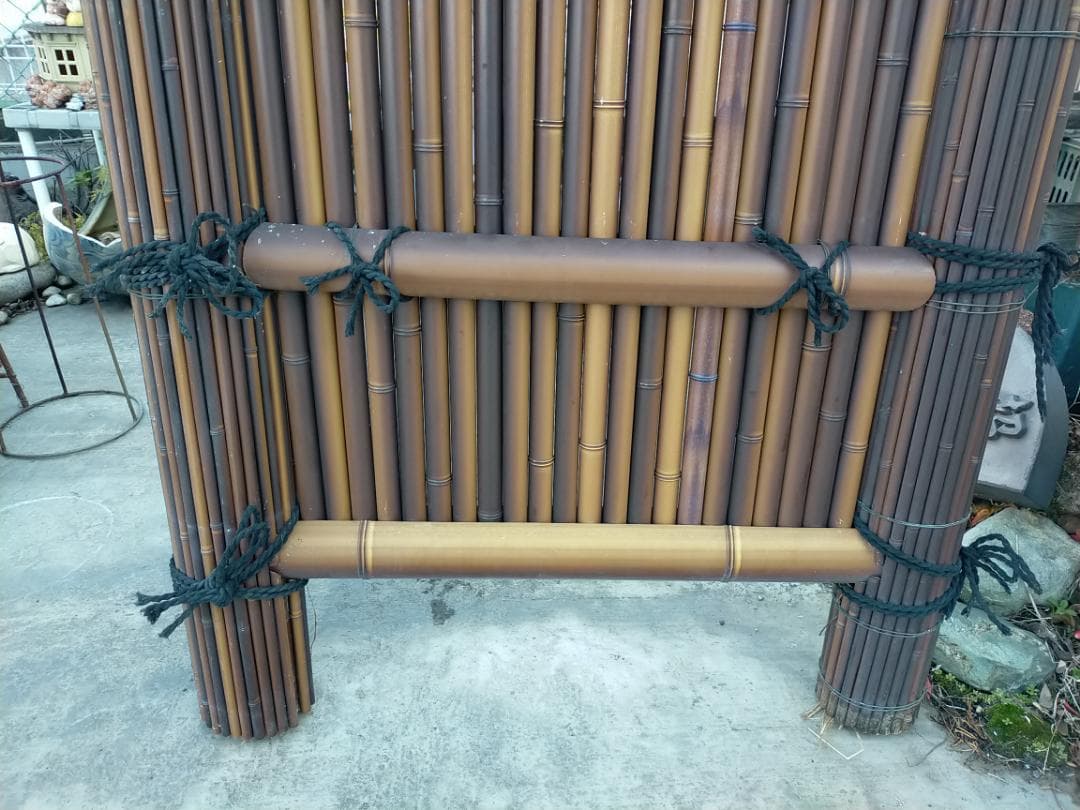 (引取り限定）竹巻玉袖☆竹垣☆袖垣☆庭園☆和庭園