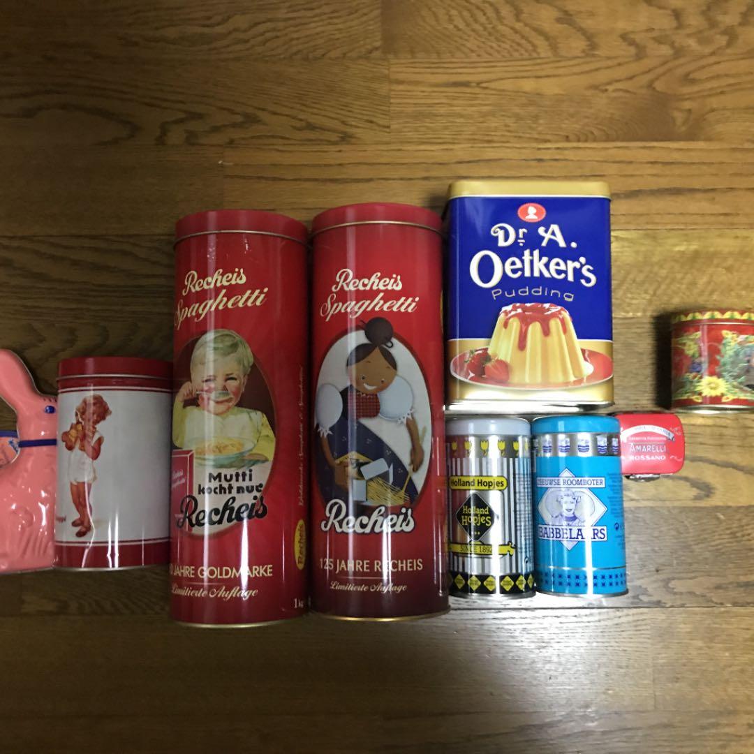 缶 ティン缶 ヨーロッパ