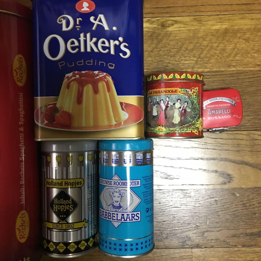 缶 ティン缶 ヨーロッパ