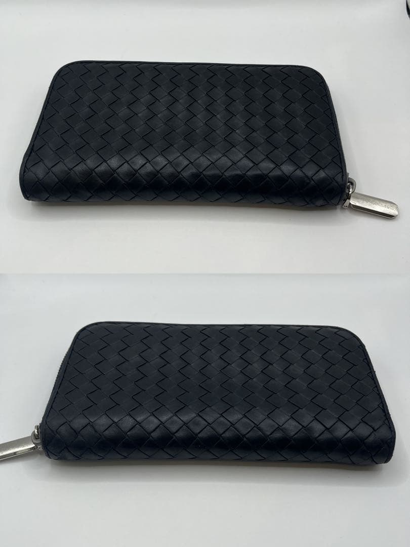 正規品美品✨ ボッテガヴェネタ イントレ ラウンドファスナー ジップ 8021