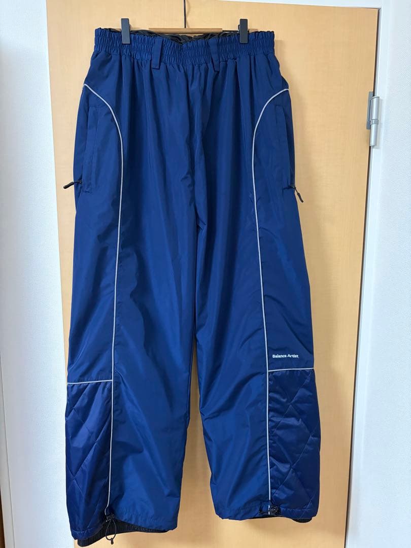 balance artist キルティングウェア 上L 下XL セット ブルー