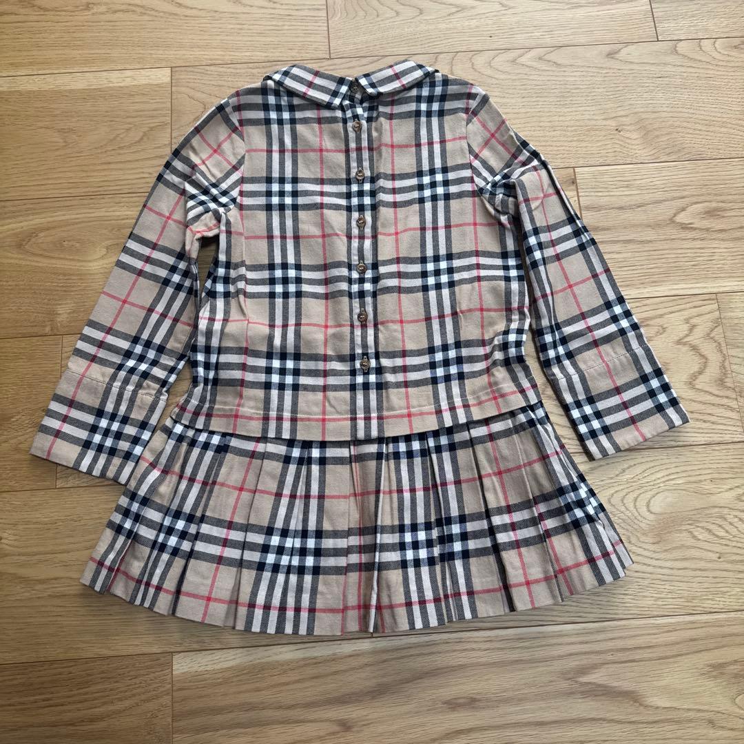 バーバリーワンピース　ヴィンテージチェック　116㌢