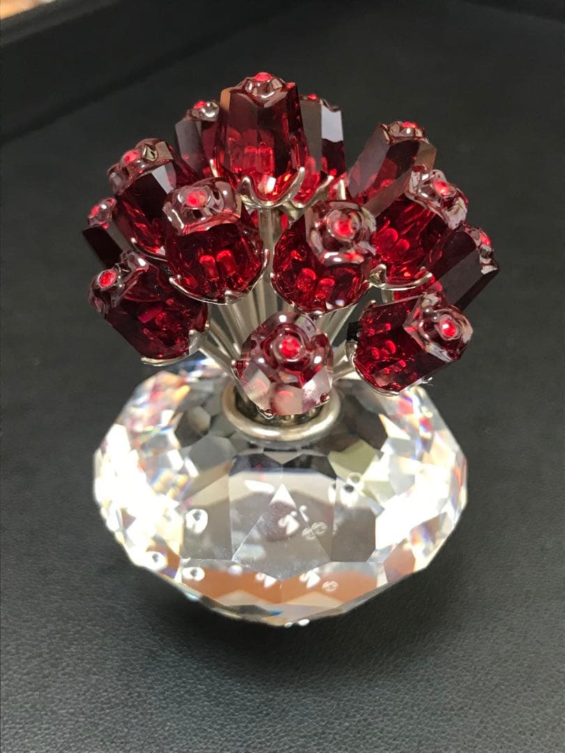 SWAROVSKI スワロフスキー 15本の薔薇　置物　I. 917