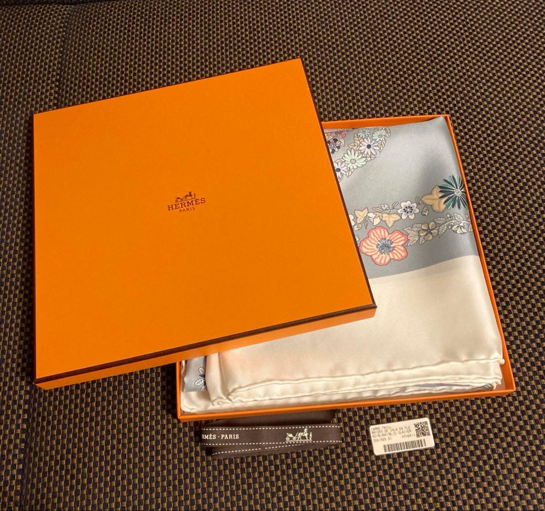 エルメスカレ 90 ブリッド・ドゥ・ガラ・アン・フルール　新品未使用