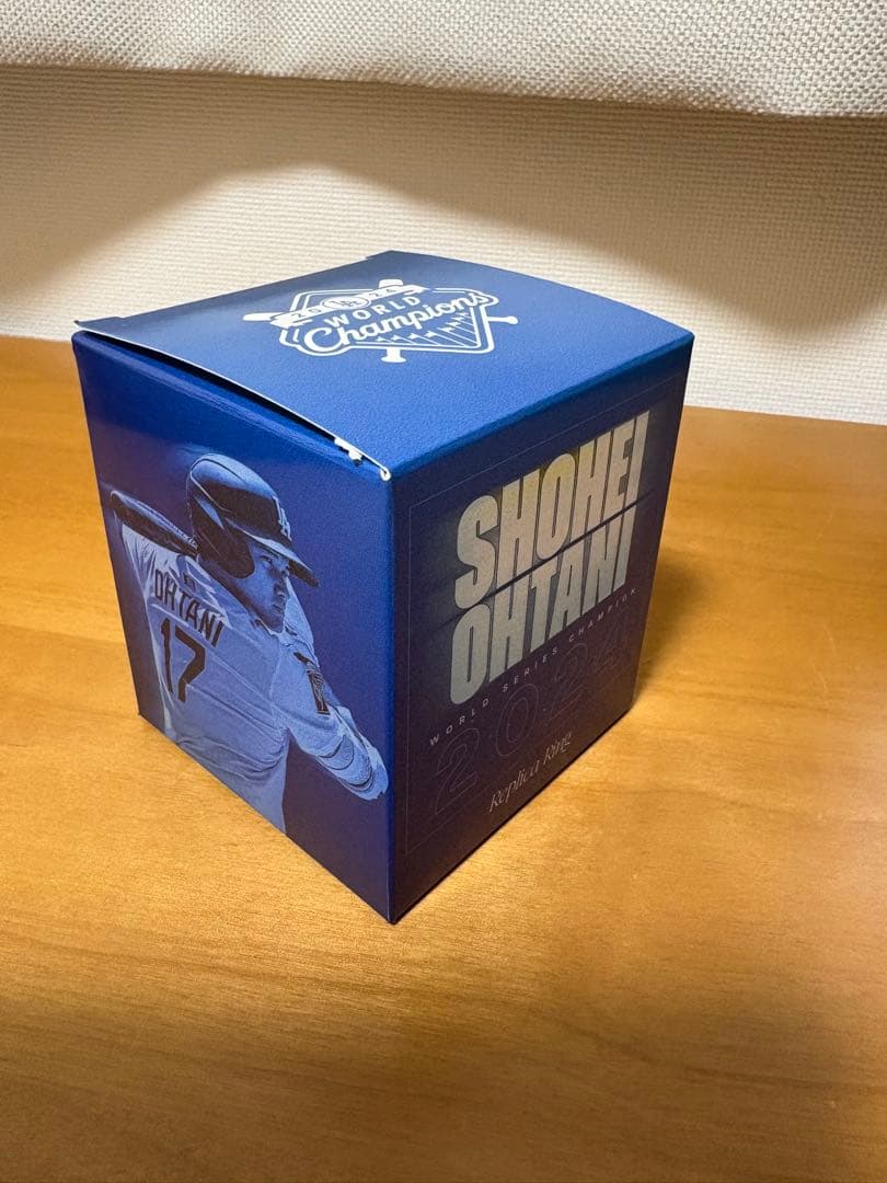 2024年ワールドチャンピオン記念リング 2025年8/6 限定配布 大谷翔平