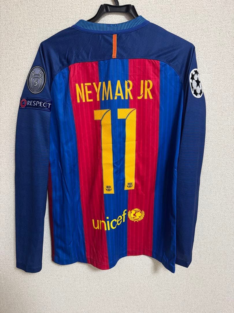 あ*き様 は*き様 【新品】ネイマール ユニフォーム 長袖 バルセロナ 新品タグ