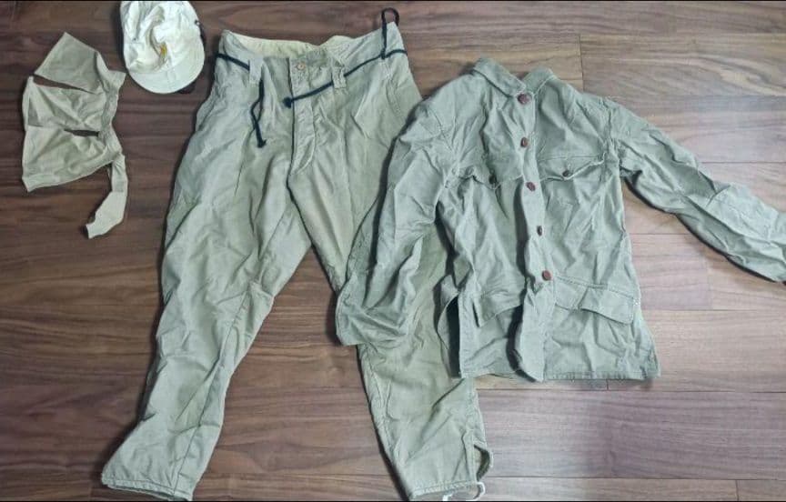旧日本軍 軍服 セット Мサイズ？