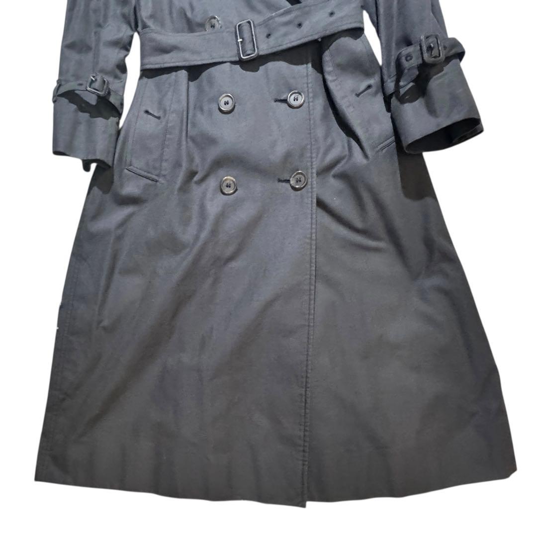 ヴィンテージ✨バーバリー トレンチコート 英国製 ノバチェック 総柄 ロング S