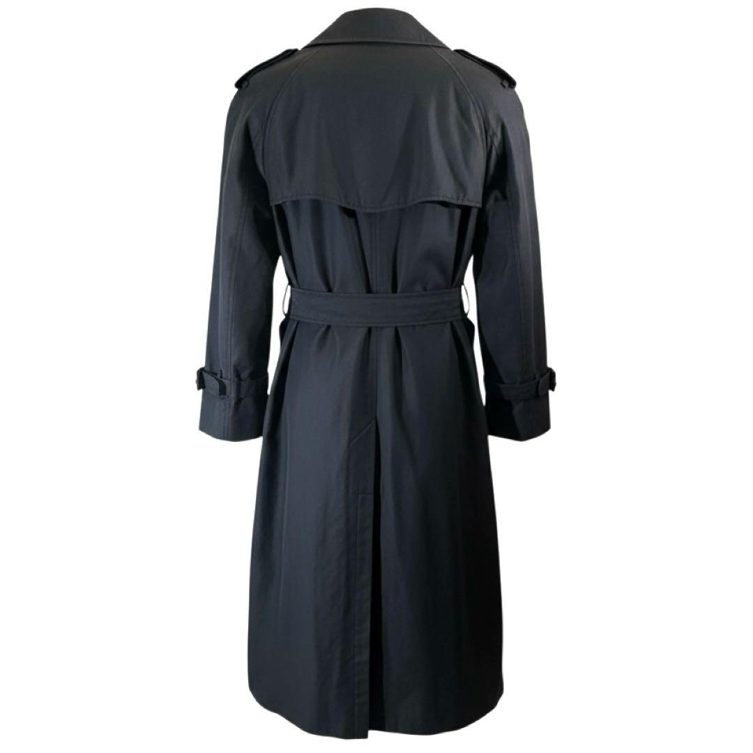 ヴィンテージ✨バーバリー トレンチコート 英国製 ノバチェック 総柄 ロング S