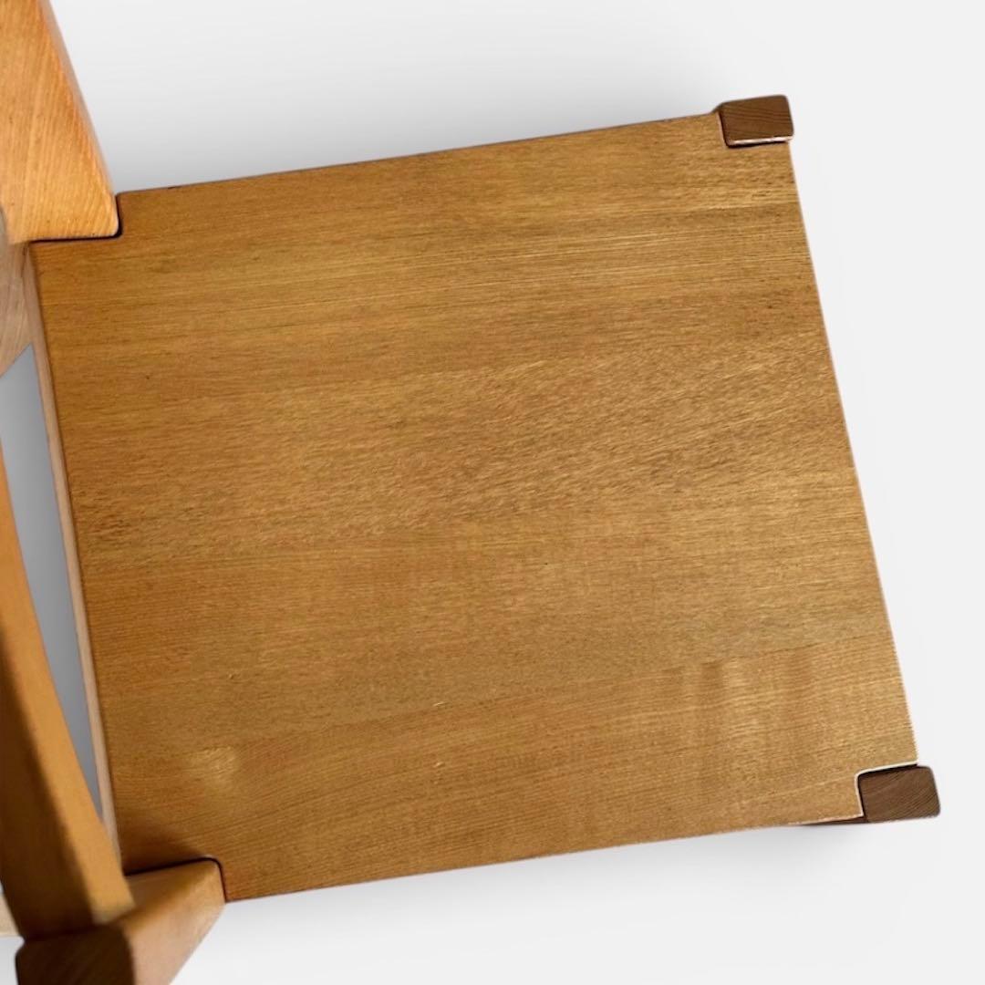 無印良品　MUJI　廃番品　タモ材　ダイニングチェア